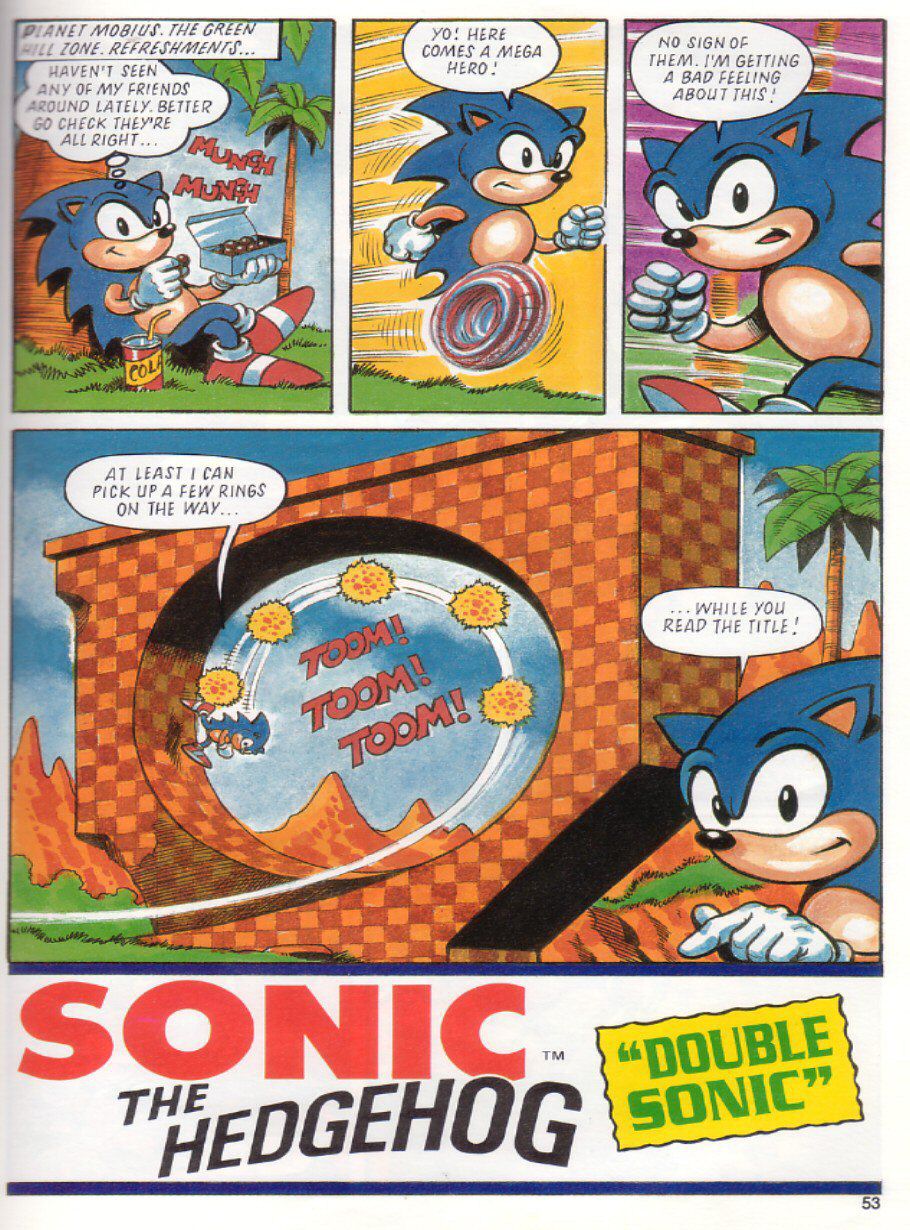 Sonic the Hedgehog Yearbook 1991 Page 49
